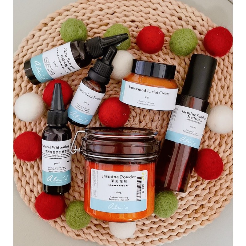 Xmas Promo 2025 DIY Jasmine Skincare Set  茉莉花活膚DIY原料套裝組合